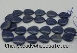 CNG5164 15.5 inches 16*22mm - 30*35mm freeform blue dumortierite beads