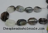 CNG5311 15.5 inches 20*30mm - 35*45mm freeform agate beads