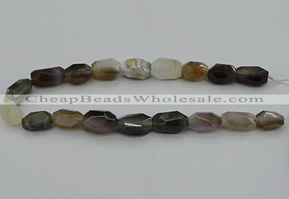 CNG5322 15.5 inches 12*16mm - 15*25mm faceted nuggets agate beads