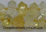 CNG5327 15.5 inches 12*16mm - 15*20mm faceted nuggets citrine beads