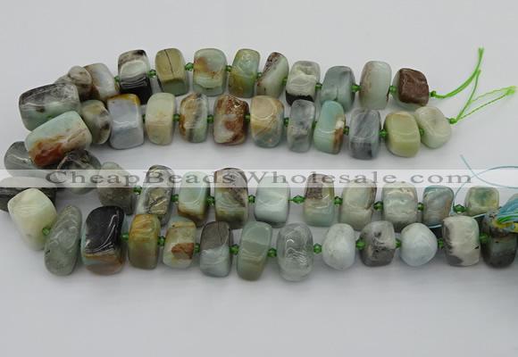 CNG5379 15.5 inches 10*14mm - 13*18mm nuggets amazonite beads