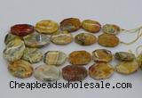 CNG5423 20*30mm - 35*45mm faceted freeform crazy lace agate beads