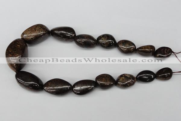 CNG56 15.5 inches 14*20mm - 25*35mm nuggets bronzite gemstone beads