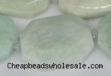 CNG5691 15.5 inches 20*30mm - 35*45mm faceted freeform amazonite beads