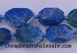 CNG5787 10*14mm - 12*16mm faceted freeform apatite beads