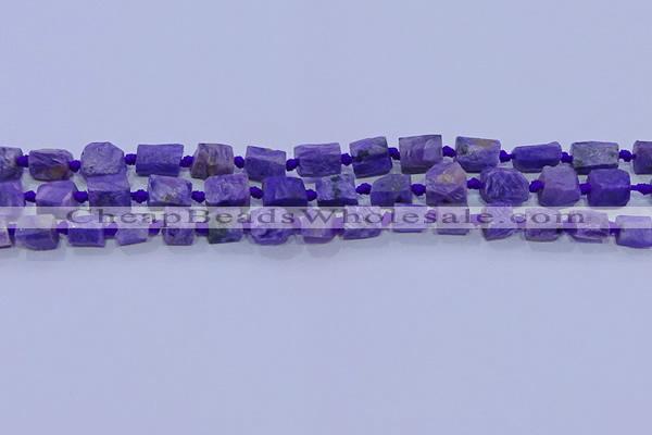 CNG5906 15.5 inches 4*6mm - 6*10mm nuggets rough charoite beads