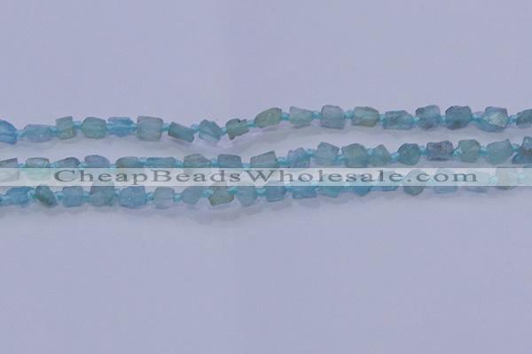 CNG5908 15.5 inches 4*6mm - 6*10mm nuggets rough light apatite beads