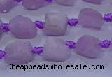 CNG5911 15.5 inches 4*6mm - 6*10mm nuggets rough kunzite beads