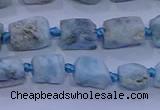 CNG5915 15.5 inches 4*6mm - 6*10mm nuggets rough larimar beads