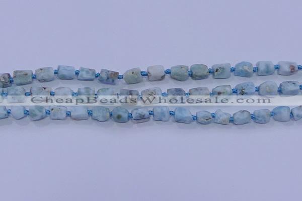 CNG5915 15.5 inches 4*6mm - 6*10mm nuggets rough larimar beads