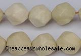 CNG6049 15.5 inches 12mm faceted nuggets jasper beads