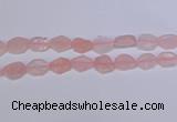 CNG6325 15.5 inches 14*18mm - 16*22mm freeform rose quartz beads