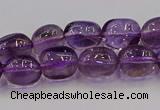 CNG6853 15.5 inches 8*12mm - 10*14mm nuggets amethyst beads