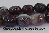 CNG6883 15.5 inches 8*12mm - 10*14mm nuggets botswana agate beads