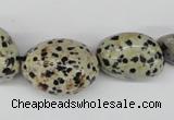 CNG69 15.5 inches 10*16mm - 25*35mm nuggets dalmatian jasper beads