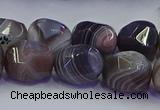 CNG6939 12*16mm - 13*18mm faceted nuggets Botswana agate beads