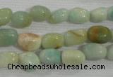 CNG701 15.5 inches 8*10mm nuggets amazonite beads wholesale