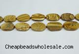 CNG7053 15.5 inches 20*30mm - 22*35mm freeform picture jasper beads