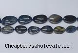 CNG7116 15.5 inches 20*25mm - 30*40mm freeform blue dumortierite beads