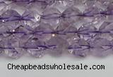 CNG7215 15.5 inches 6mm faceted nuggets amethyst beads wholesale