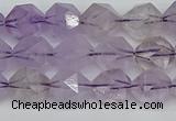 CNG7216 15.5 inches 8mm faceted nuggets amethyst beads wholesale