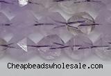 CNG7217 15.5 inches 10mm faceted nuggets amethyst beads wholesale