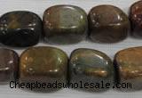 CNG745 15.5 inches 15*18mm nuggets tree agate beads wholesale