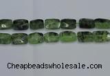 CNG7485 15.5 inches 18*25mm - 20*30mm faceted freeform prehnite beads