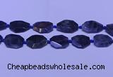 CNG7517 15.5 inches 25*35mm - 30*40mm faceted freeform labradorite beads