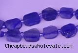 CNG7612 15.5 inches 8*9mm - 10*12mm freeform kyanite beads