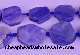 CNG7613 15.5 inches 12*12mm - 15*16mm freeform kyanite beads