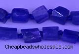 CNG7644 15.5 inches 5*6mm - 6*8mm nuggets blue kyanite beads