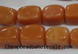 CNG768 15.5 inches 13*18mm nuggets red aventurine beads wholesale