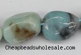 CNG78 15.5 inches 13*18mm - 25*35mm nuggets amazonite gemstone beads