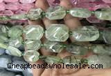 CNG7804 15.5 inches 13*18mm - 18*25mm faceted freeform prehnite beads