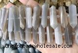 CNG7934 15.5 inches 10*22mm - 12*45mm faceted nuggets moonstone beads