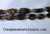 CNG7963 15.5 inches 15*25mm - 20*40mm nuggets yellow tiger eye beads