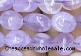 CNG8002 15.5 inches 6*8mm nuggets light lavender amethyst beads