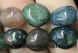 CNG8040 15.5 inches 8*10mm nuggets Indian agate beads wholesale