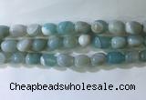 CNG8136 15.5 inches 8*12mm nuggets striped agate beads wholesale