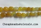 CNG8150 15.5 inches 10*14mm nuggets agate beads wholesale