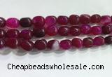 CNG8153 15.5 inches 10*14mm nuggets agate beads wholesale