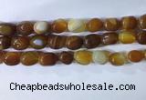 CNG8226 15.5 inches 12*16mm nuggets striped agate beads wholesale