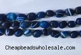 CNG8231 15.5 inches 12*16mm nuggets striped agate beads wholesale