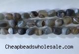 CNG8237 15.5 inches 12*16mm nuggets striped agate beads wholesale