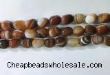 CNG8278 15.5 inches 13*18mm nuggets striped agate beads wholesale