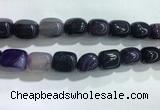 CNG8291 15.5 inches 15*20mm nuggets agate beads wholesale