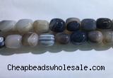 CNG8318 15.5 inches 15*20mm nuggets striped agate beads wholesale