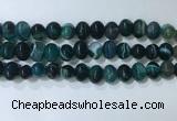 CNG8350 15.5 inches 10*12mm nuggets striped agate beads wholesale