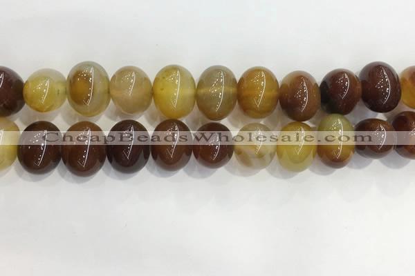 CNG8361 15.5 inches 12*16mm nuggets agate beads wholesale